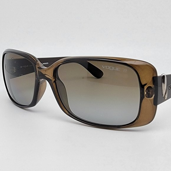 Vogue VO2663-S Crystal Green Frame Polarized Green Gradient Lens Sunglasses 57mm main image 9